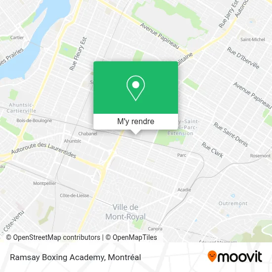 Ramsay Boxing Academy plan
