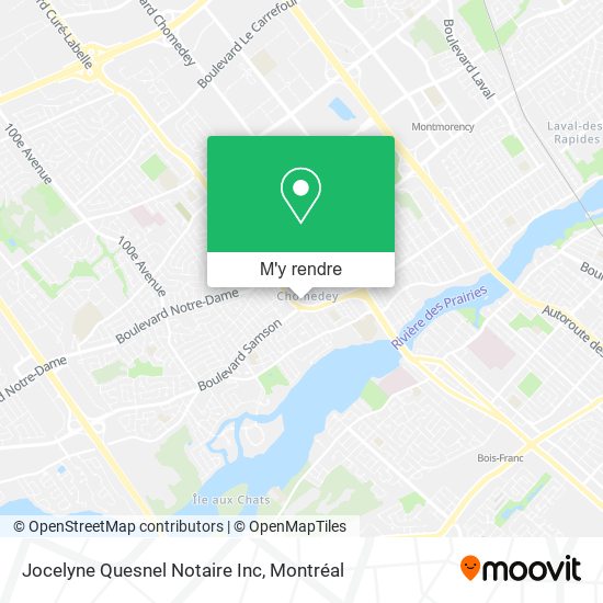 Jocelyne Quesnel Notaire Inc plan