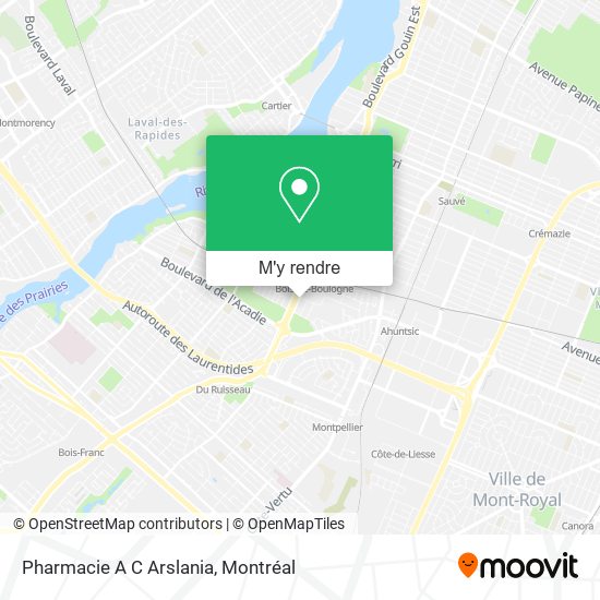 Pharmacie A C Arslania plan