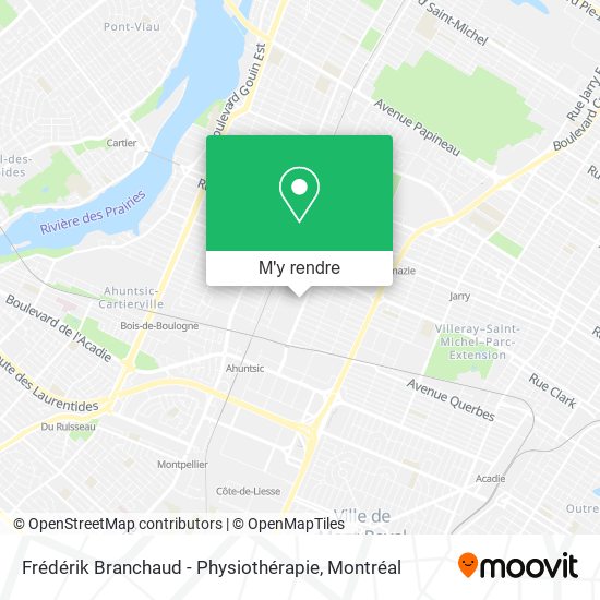 Frédérik Branchaud - Physiothérapie plan