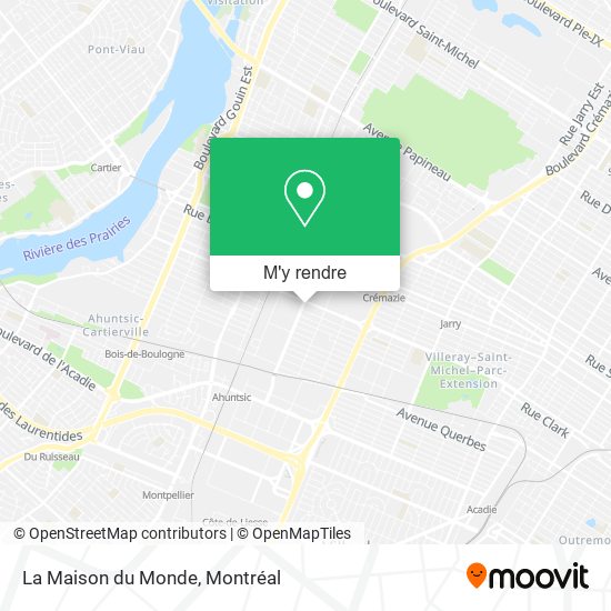 La Maison du Monde plan