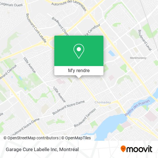 Garage Cure Labelle Inc plan