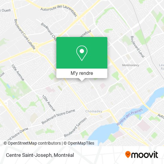 Centre Saint-Joseph plan