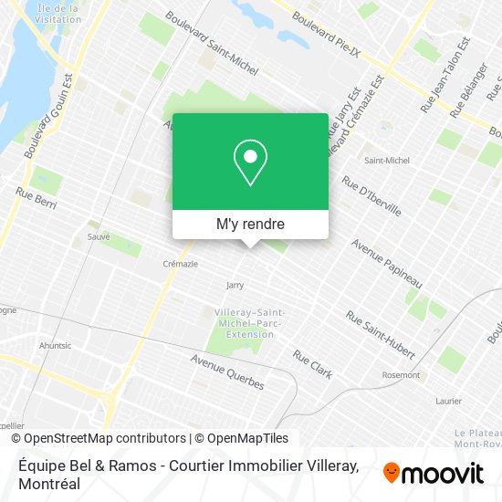 Équipe Bel & Ramos - Courtier Immobilier Villeray plan