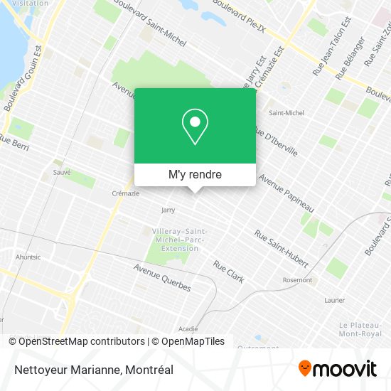 Nettoyeur Marianne plan