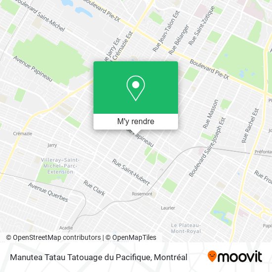 Manutea Tatau Tatouage du Pacifique plan