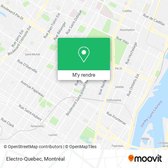Electro-Quebec plan