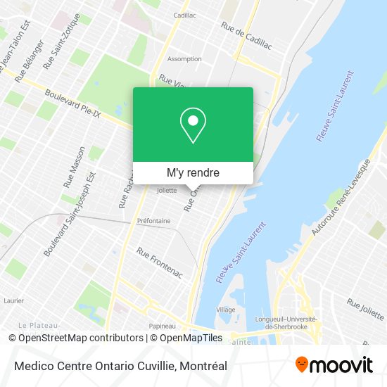 Medico Centre Ontario Cuvillie plan