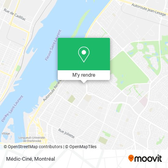 Médic-Ciné plan