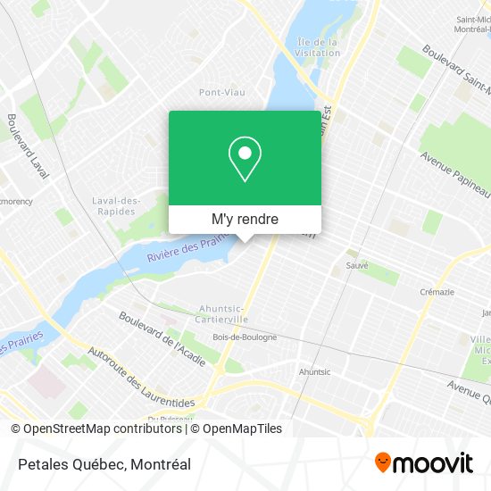 Petales Québec plan