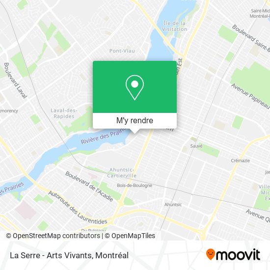 La Serre - Arts Vivants plan