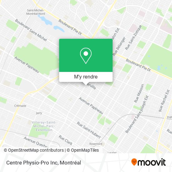 Centre Physio-Pro Inc plan