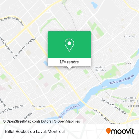 Billet Rocket de Laval plan