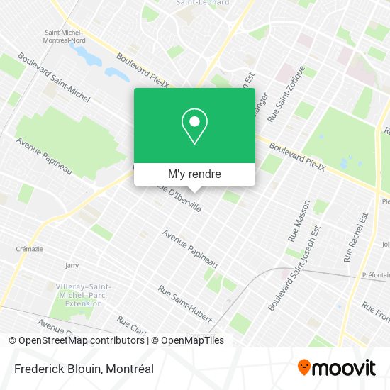 Frederick Blouin plan