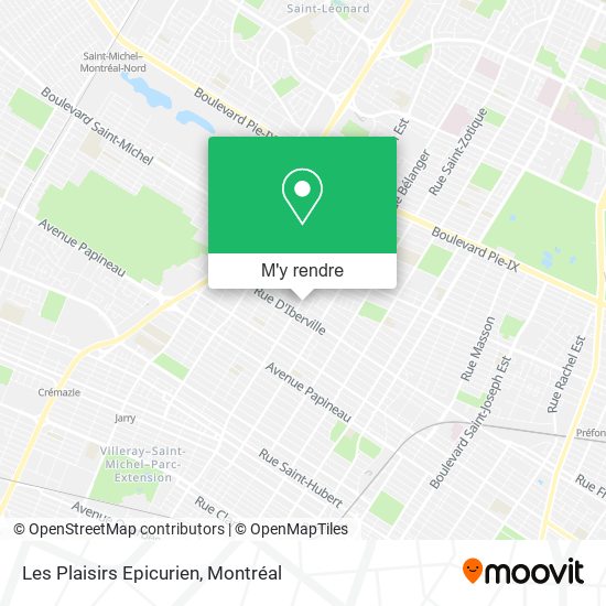 Les Plaisirs Epicurien plan