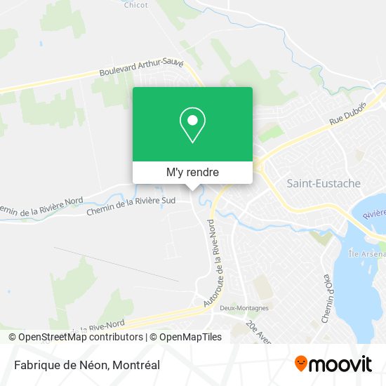 Fabrique de Néon plan