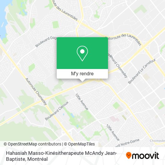 Hahasiah Masso-Kinésitherapeute McAndy Jean-Baptiste plan