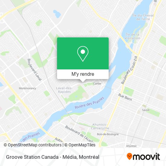 Groove Station Canada - Média plan
