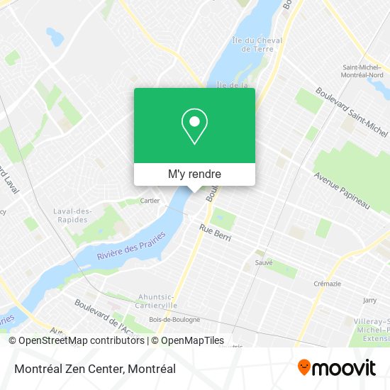 Montréal Zen Center plan