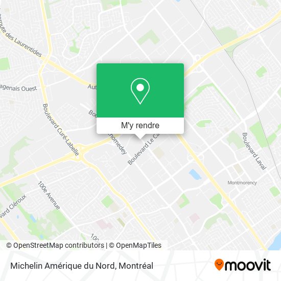 Michelin Amérique du Nord plan