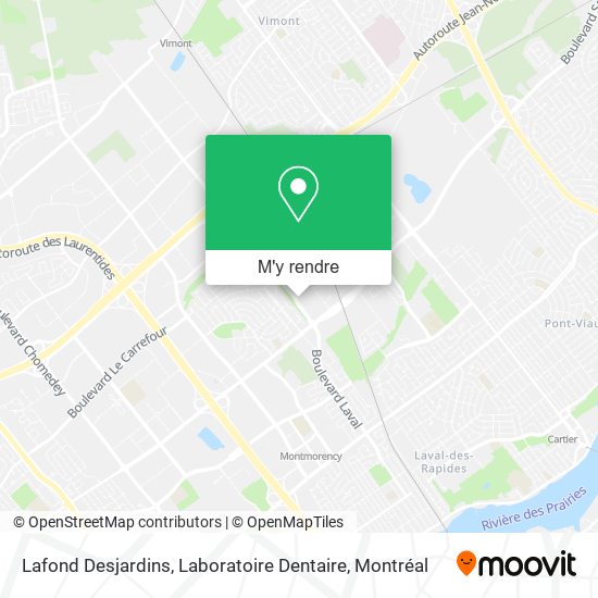 Lafond Desjardins, Laboratoire Dentaire plan