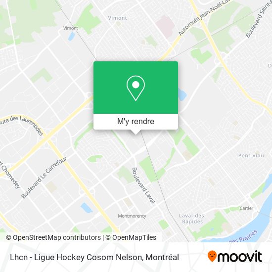 Lhcn - Ligue Hockey Cosom Nelson plan