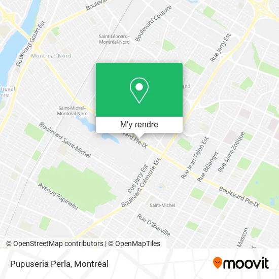 Pupuseria Perla plan