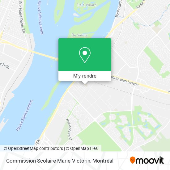 Commission Scolaire Marie-Victorin plan