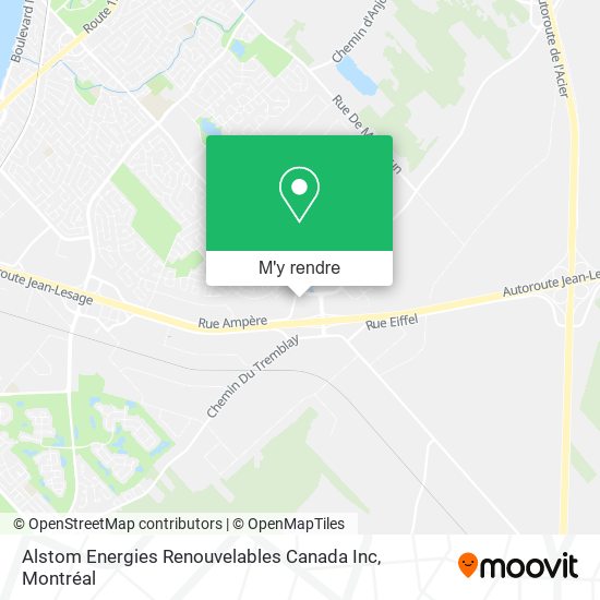 Alstom Energies Renouvelables Canada Inc plan