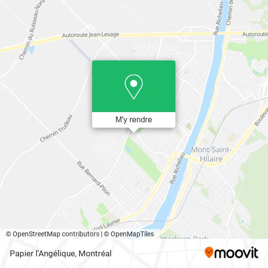 Papier l'Angélique plan