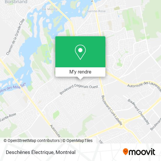 Deschênes Électrique plan