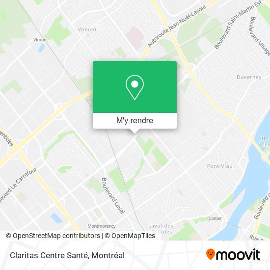 Claritas Centre Santé plan