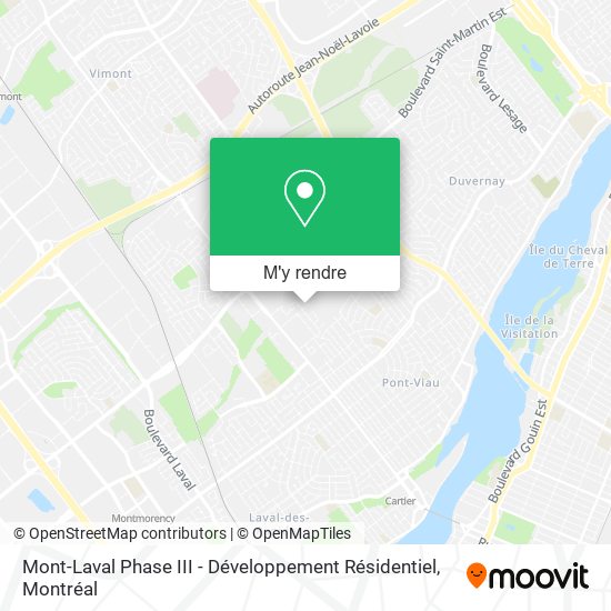 Mont-Laval Phase III - Développement Résidentiel plan
