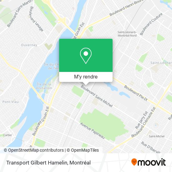 Transport Gilbert Hamelin plan