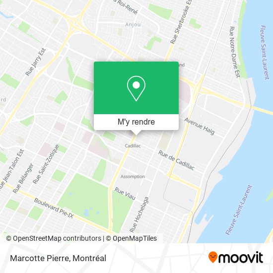 Marcotte Pierre plan