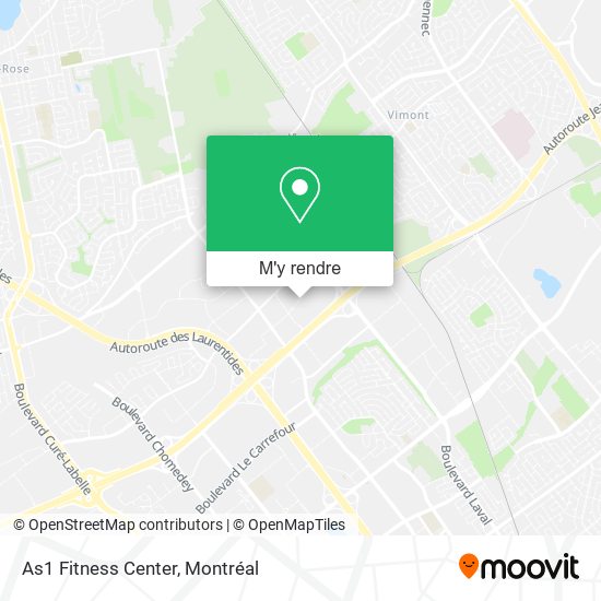 As1 Fitness Center plan