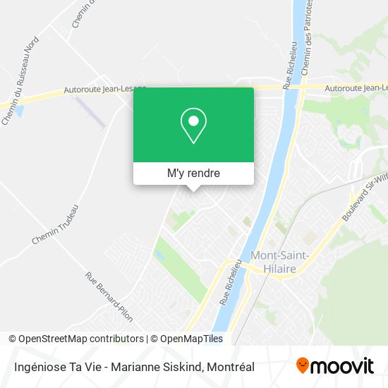 Ingéniose Ta Vie - Marianne Siskind plan