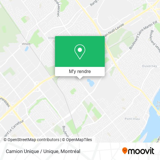 Camion Unique / Unique plan