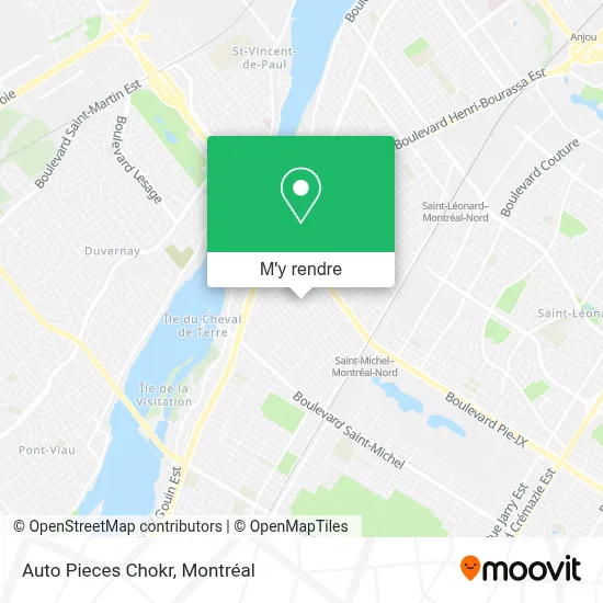 Auto Pieces Chokr plan