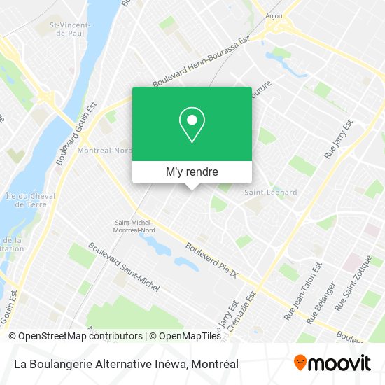 La Boulangerie Alternative Inéwa plan