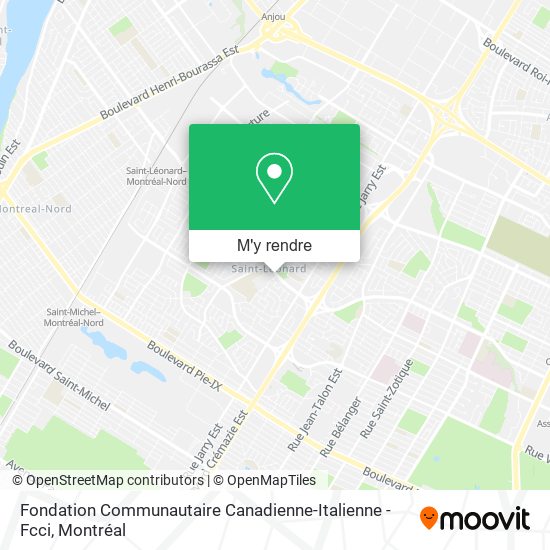 Fondation Communautaire Canadienne-Italienne - Fcci plan