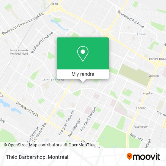 Théo Barbershop plan