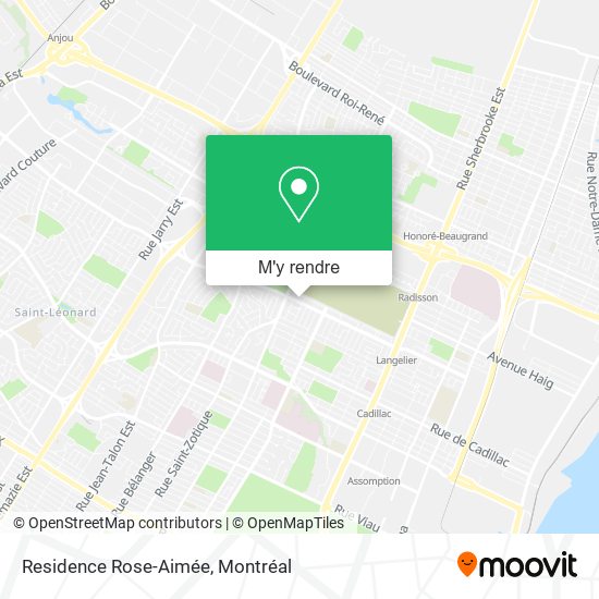 Residence Rose-Aimée plan