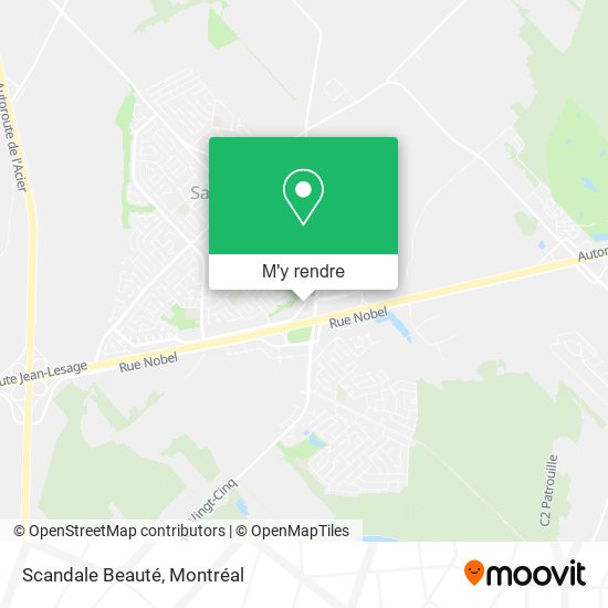 Scandale Beauté plan