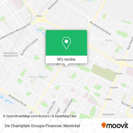 De Champlain Groupe Financier plan