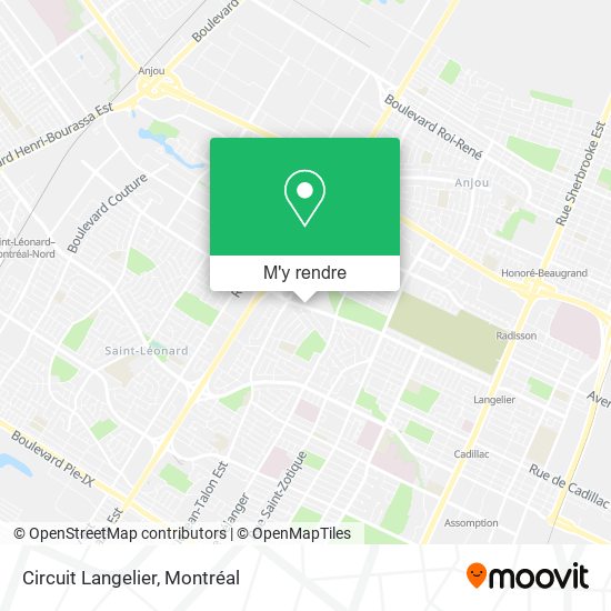 Circuit Langelier plan