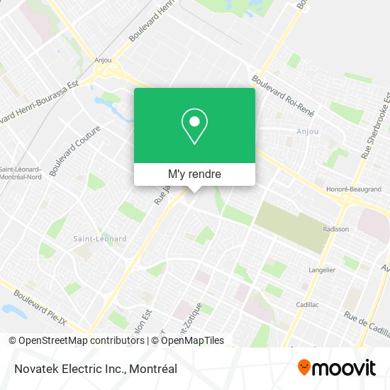 Novatek Electric Inc. plan
