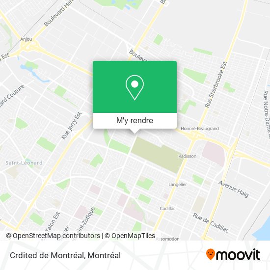 Crdited de Montréal plan
