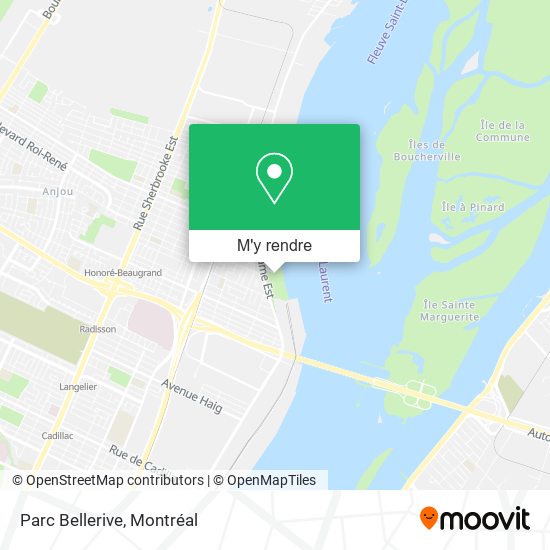 Parc Bellerive plan