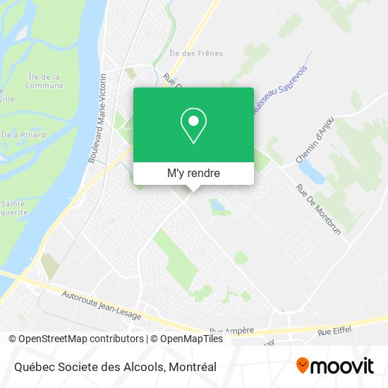 Québec Societe des Alcools plan